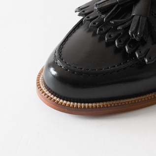 Diego Bellini♡黒 フリンジ付きローファー Diego Bellini DIEGO BELLINI（ディエゴ ベリーニ） タッセル