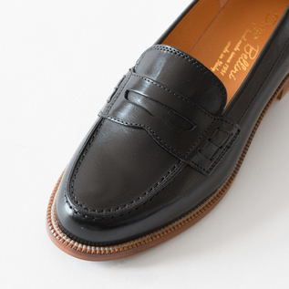 DIEGO BELLINI ブラック フリンジローファー DIEGO BELLINI（ディエゴ ベリーニ） タッセルローファー