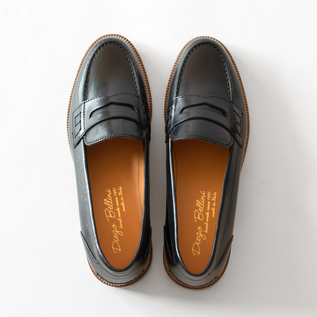 コインローファー Black／DIEGO BELLINI（ディエゴベリーニ