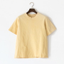 ナチュラルダイ 丸胴クルーネック半袖Tシャツ
