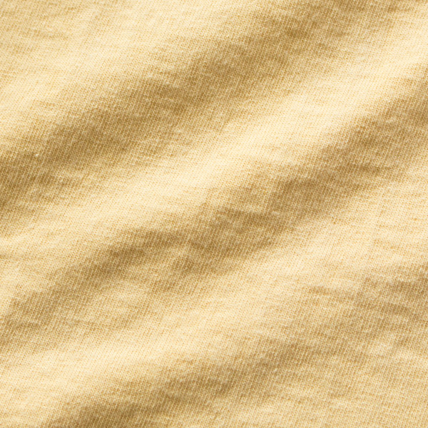 優しい色味と特有の風合いが楽しめます(ヒマワリ染(YELLOW))