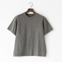 ナチュラルダイ 丸胴クルーネック半袖Tシャツ
