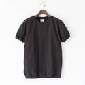 クルーネック ショートスリーブ Tシャツ BLACK