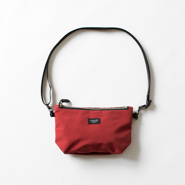 ショルダーバッグ W ZIP SHOULDER S(RED)