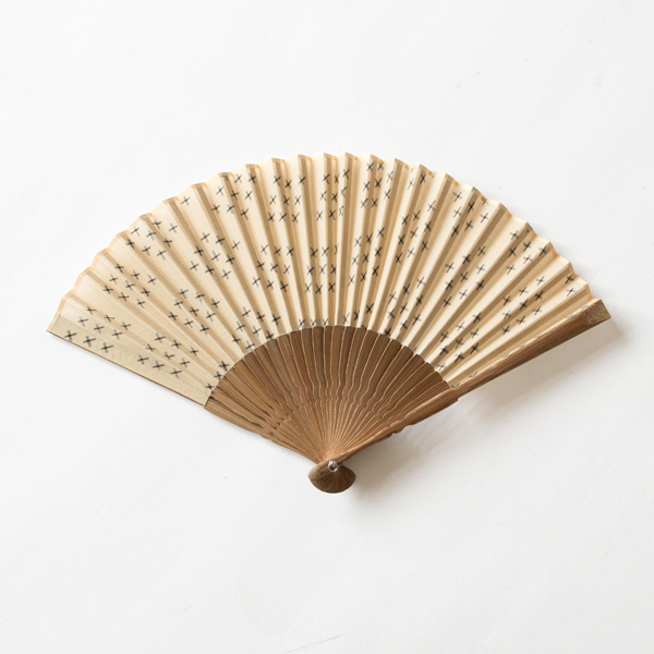 扇子(十字絣 サビ)