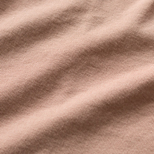 ドライタッチで涼しげな強撚コットン(PINK BEIGE)