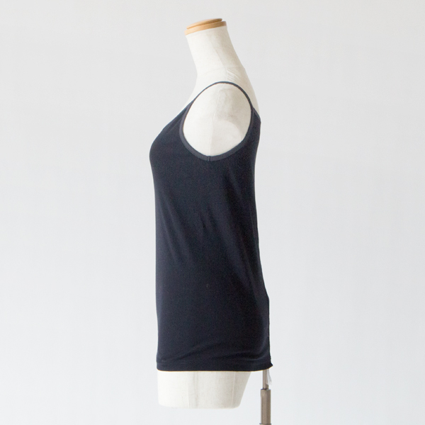 強撚コットンフライス キャミソール(NAVY) 強撚コットンフライス キャミソール(NAVY)