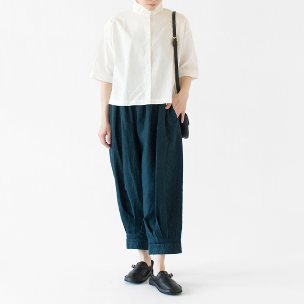 身長：162cm (重ね硫化染ネイビー)