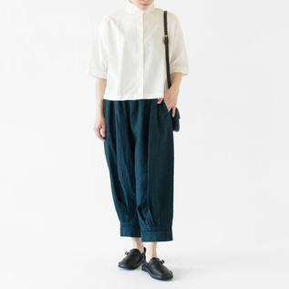 身長：162cm (重ね硫化染ネイビー)