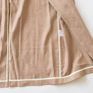 一重仕立てで涼しげ(BEIGE) 一重仕立てで涼しげ(BEIGE)