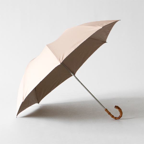 レディース晴雨兼用折りたたみ傘(ORANGE)