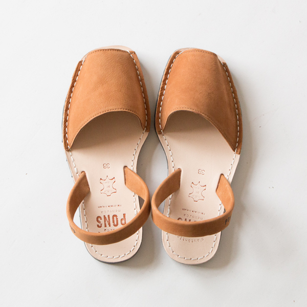 アバルカサンダル COGNAC アバルカサンダル COGNAC