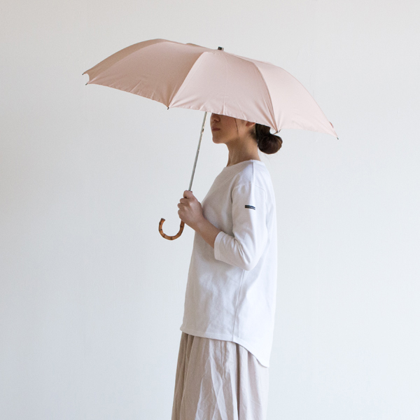 レディース晴雨兼用折りたたみ傘(ORANGE)