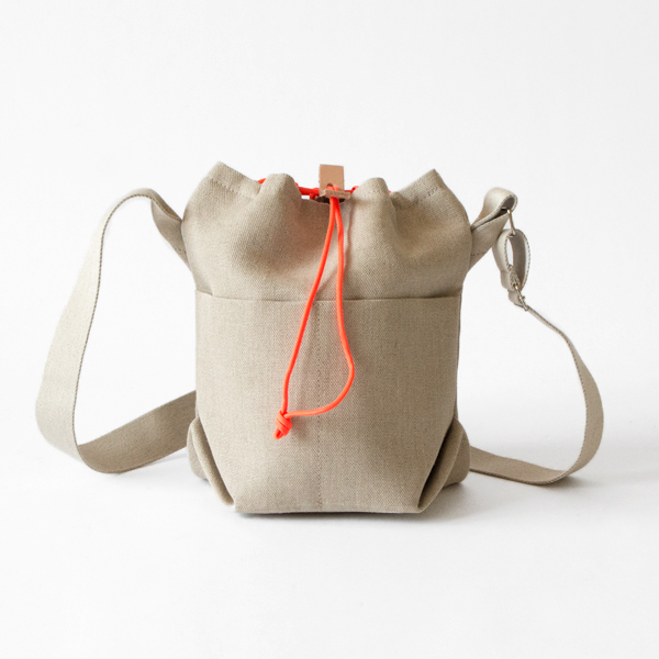 巾着ショルダー KORDA(LINEN)