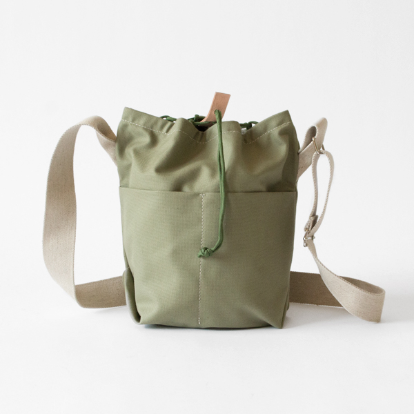 巾着ショルダー KORDA(PALE GREEN)
