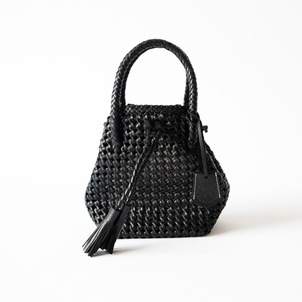 GOAT MESH タッセルトートバッグS(BLACK)