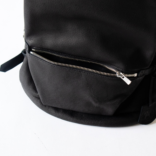 外部ファスナーポケット(BLACK)