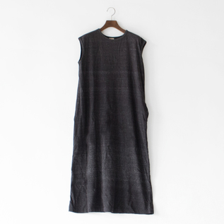 ノースリーブワンピース LILLIAN(black melange) ノースリーブワンピース LILLIAN(black melange)