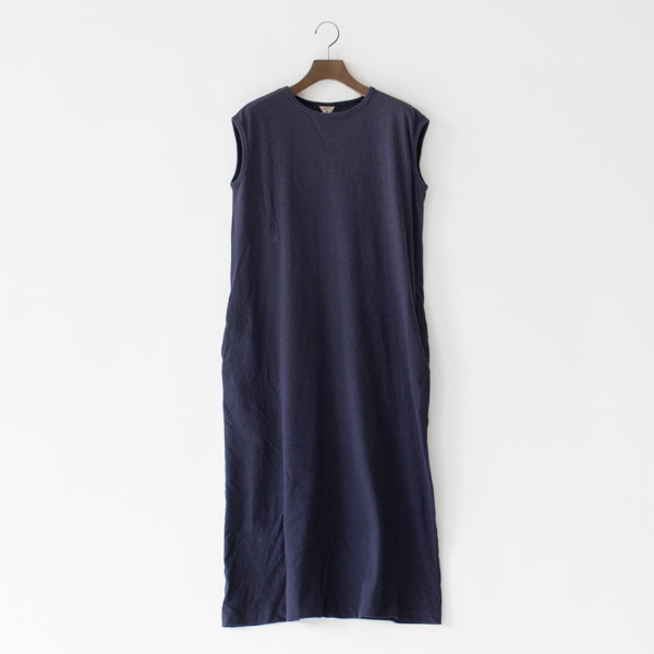 ノースリーブワンピース LILLIAN(navy melange)