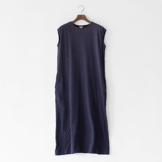 ノースリーブワンピース LILLIAN(navy melange) ノースリーブワンピース LILLIAN(navy melange)