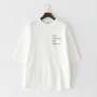 ユニセックス MAXIM ハーフスリーブTシャツ WHITE