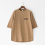 ユニセックス MAXIM ハーフスリーブTシャツ AMBER BEIGE