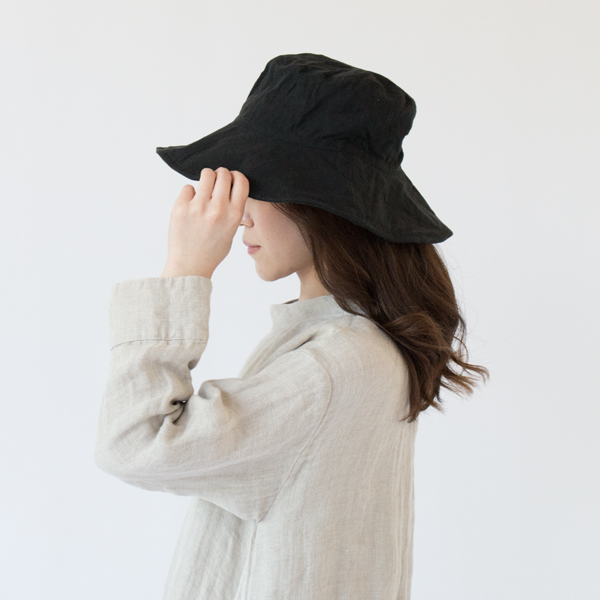 ハット ena(BLACK)