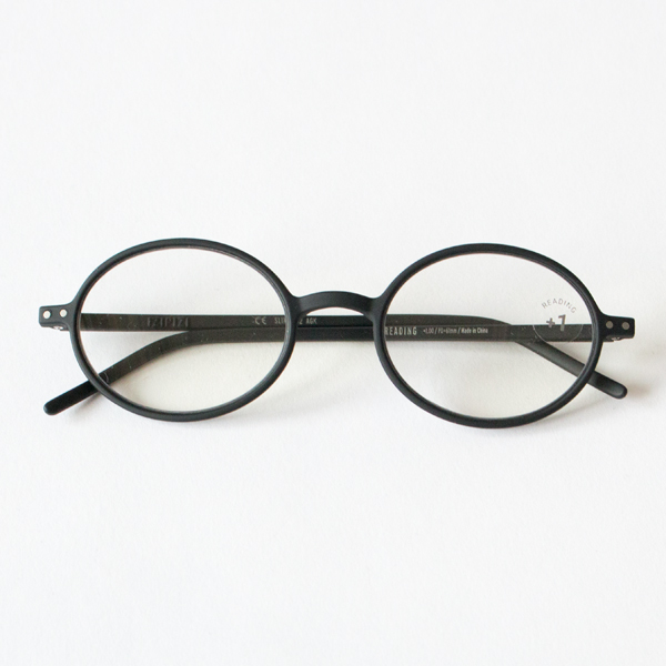 リーディンググラス SLIM(BLACK)