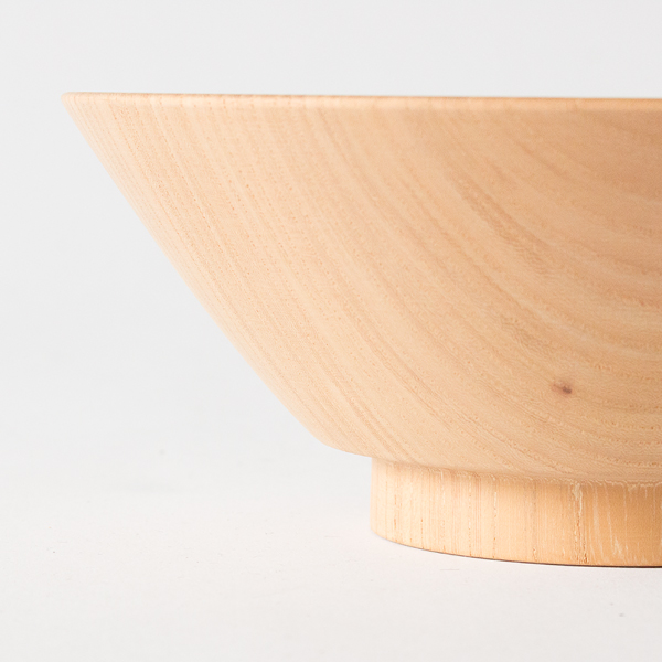 高台皿として汁物などの盛り付けにもぴったりです（仕上げ前）