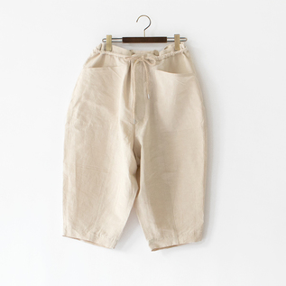 7分丈ドローコードペグパンツ(CREAM) 7分丈ドローコードペグパンツ(CREAM)