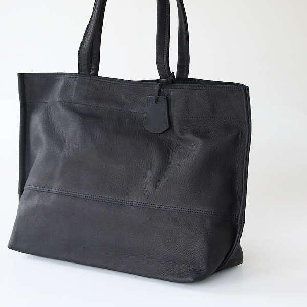 ワイドトートバッグ M(BLACK)