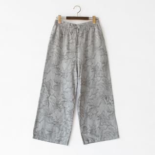 ボタニカル イージーパンツ(GREY)