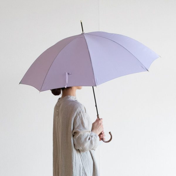  雨傘　ラベンダー
