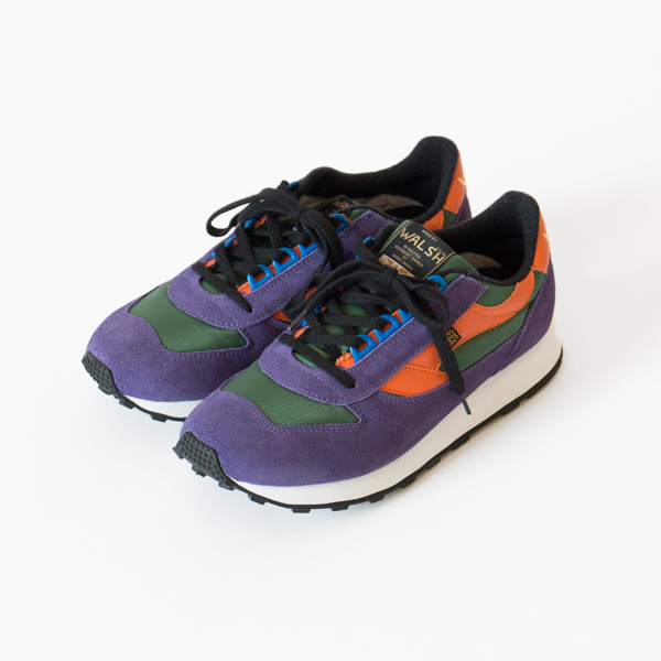 WALSH スニーカー European Green/Plum/Orange