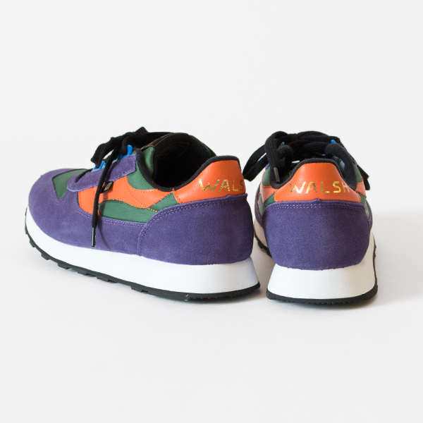 WALSH スニーカー European Green/Plum/Orange