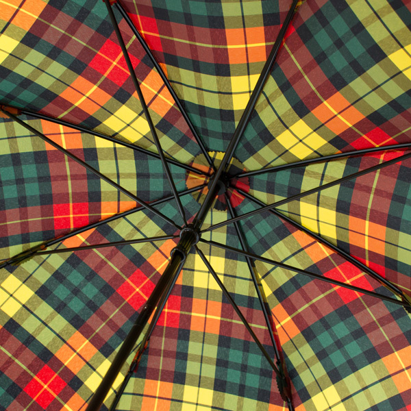 長傘 チェック YELLOW／wakao（ワカオ）｜愛着を持ってずっと使いたい