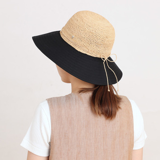 コットン・ラフィア帽 Kalola／HELEN KAMINSKI（ヘレンカミンスキー