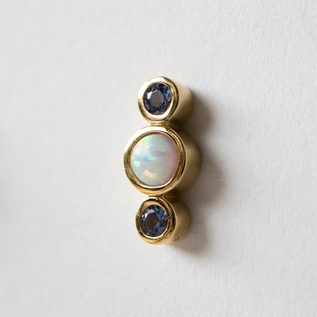 新品BAQLESS バックレス キュービックジルコニア 約5ミリ スタッドピアス キャッチレスピアス HONESTY CELESTIAL／Baqless（バックレス）｜愛着