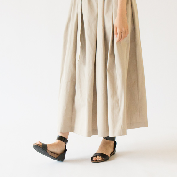 アンクルストラップサンダル BLACK アンクルストラップサンダル BLACK