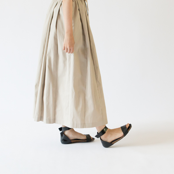 アンクルストラップサンダル BLACK アンクルストラップサンダル BLACK