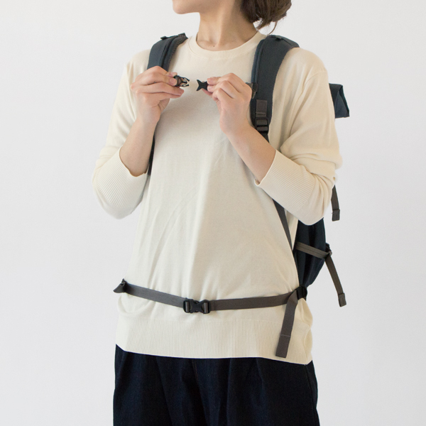 身長162cm・Multi Steel blue/Navy blue
