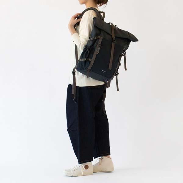 身長162cm・Multi Steel blue/Navy blue