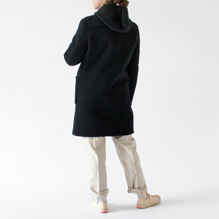 受発注】ハマグリコート 漆黒（ダッフルコート）※11月上旬発送予定