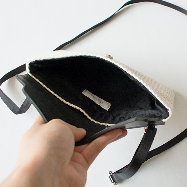 マイクロショルダー　スモール(WHITE/BLACK)