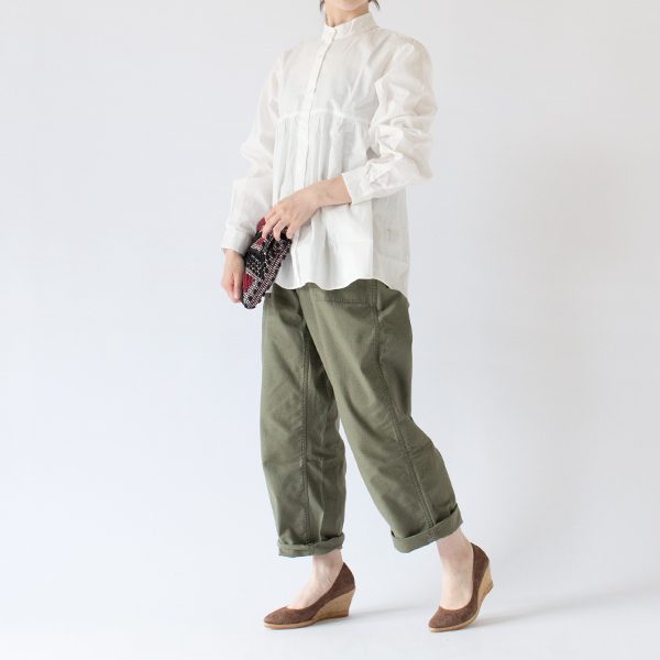 TOAST PANTS(OD、身長162cm)