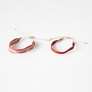 wayu artisan ブレスレット(RED) wayu artisan ブレスレット(RED)