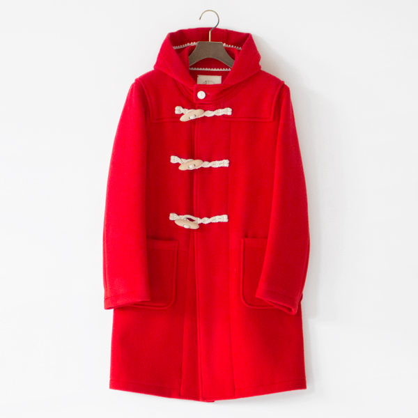 ハマグリコート　RED（ダッフルコート）