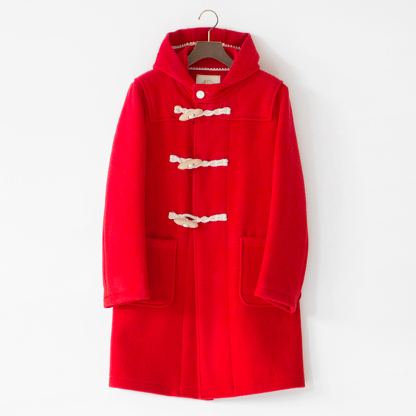 ハマグリコート　RED（ダッフルコート）