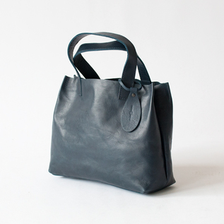 【別注】HORSE LEATHER MINI TOTE(NAVY)