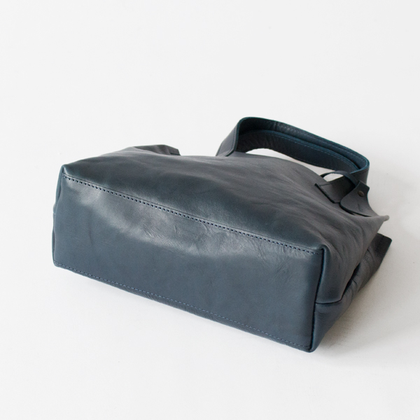 【別注】HORSE LEATHER MINI TOTE(NAVY)